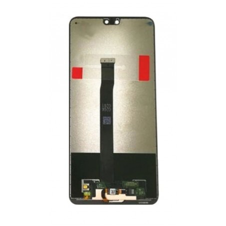 Ekranas Huawei P20 su lietimui jautriu stikliuku su home mygtuku ir remeliu juodas originalus (used 