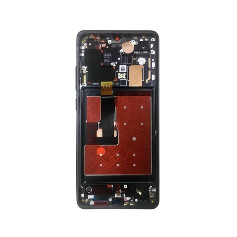 Ekranas Huawei P30 PRO su lietimui jautriu stikliuku ir remeliu juodas originalus (used Grade C)