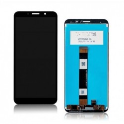 Ekranas Huawei Y5p 2020 su lietimui jautriu stikliuku juodas ORG