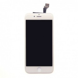 Ekranas iPhone 6 Plus su lietimui jautriu stikliuku baltas HQ