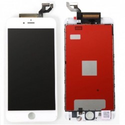 Ekranas iPhone 6S Plus su lietimui jautriu stikliuku baltas high copy