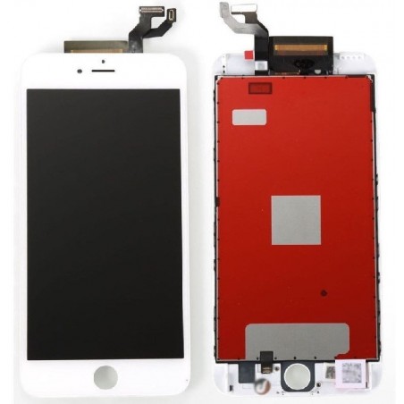 Ekranas iPhone 6S Plus su lietimui jautriu stikliuku baltas Premium