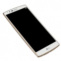 Ekranas LG H815 G4 su lietimui jautriu stikliuku auksinis (baltas) originalus (used grade B)