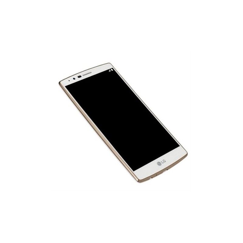 Ekranas LG H815 G4 su lietimui jautriu stikliuku auksinis (baltas) originalus (used grade B)