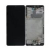 Ekranas Samsung A426 A42 5G 2021 su lietimui jautriu stikliuku juodas originalus (service pack)