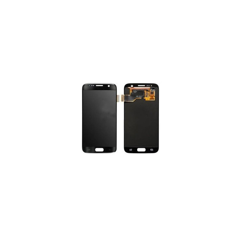 Ekranas Samsung G930F S7 su lietimui jautriu stikliuku juodas originalus (service pack)
