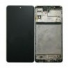 Ekranas Samsung M515 M51 2020 su lietimui jautriu stikliuku juodas originalus (service pack)