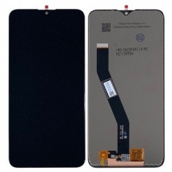 Ekranas Xiaomi Redmi 8/8A su lietimui jautriu stikliuku juodas HQ