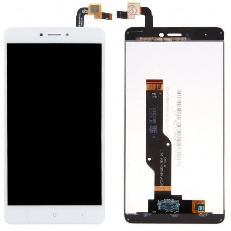 Ekranas Xiaomi Redmi Note 4X (BV055FHM-N00-1909-R1.0) su lietimui jautriu stikliuku baltas HQ