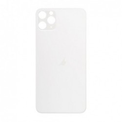 Galinis dangtelis iPhone 11 Pro sidabrinis (bigger hole for camera) HQ