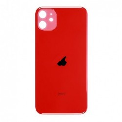 Galinis dangtelis iPhone 11 raudonas (bigger hole for camera) HQ