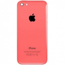 Galinis dangtelis iPhone 5C raudonas (rozinis)