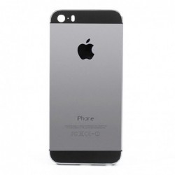 Galinis dangtelis iPhone 5S pilkas (space grey) originalus (used Grade B)