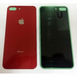 Galinis dangtelis iPhone 8 Plus raudonas (bigger hole for camera) HQ