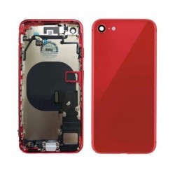 Galinis dangtelis iPhone SE 2020 raudonas pilnas HQ