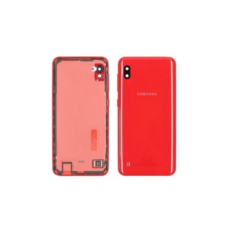Galinis dangtelis Samsung A105 A10 2019 raudonas HQ
