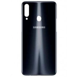 Galinis dangtelis Samsung A207 A20s 2019 juodas HQ