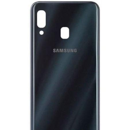 Galinis dangtelis Samsung A305 A30 2019 juodas HQ