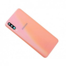 Galinis dangtelis Samsung A505 A50 2019 rausvas (Coral Orange) originalus (used Grade B)