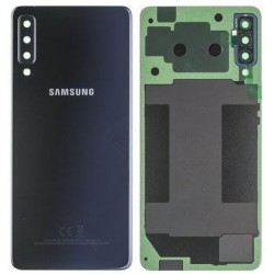 Galinis dangtelis Samsung A750 A7 2018 juodas originalus (service pack)