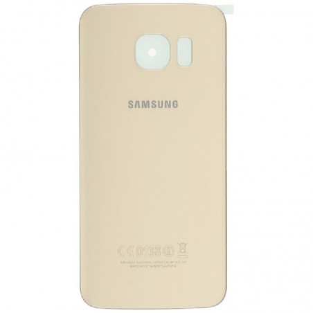 Galinis dangtelis Samsung G925F S6 Edge auksinis originalus (used Grade B)
