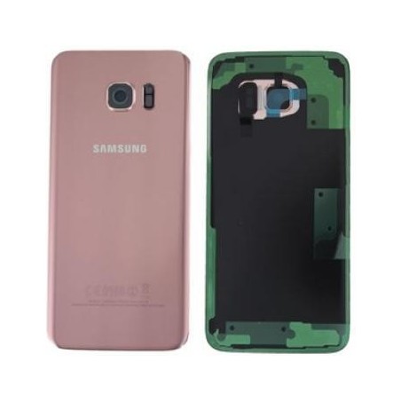 Galinis dangtelis Samsung G935F S7 Edge rozinis (rose pink) originalus (used Grade C)
