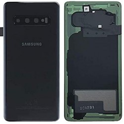 Galinis dangtelis Samsung G973 S10 juodas (Prism Black) originalus (used Grade B)