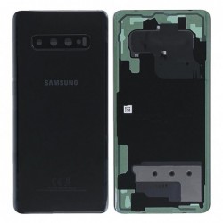 Galinis dangtelis Samsung G975 S10+ juodas (Prism Black) originalus (used Grade C)