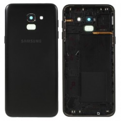 Galinis dangtelis Samsung J600 J6 2018 juodas originalus (used Grade C)