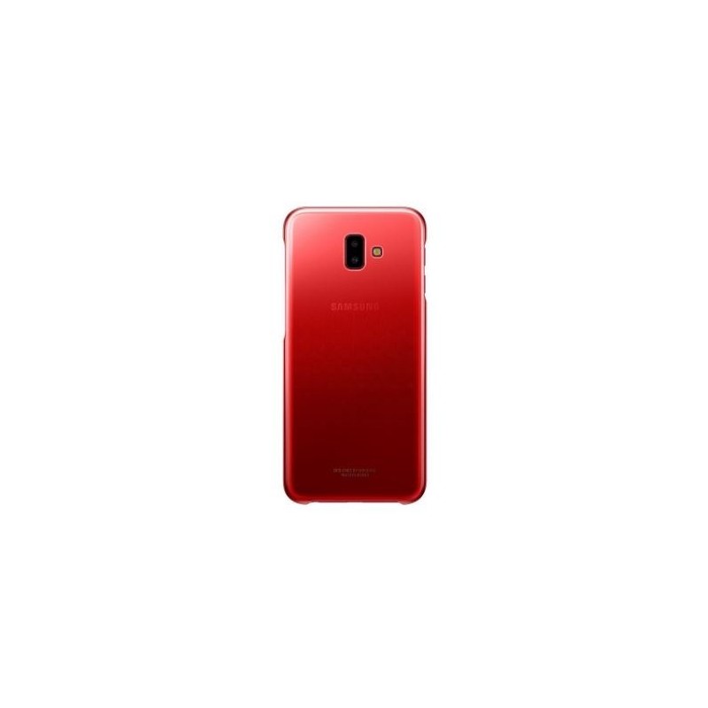 Galinis dangtelis Samsung J610 J6+ 2018 raudonas HQ