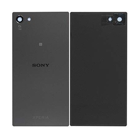 Galinis dangtelis Sony E5803 Xperia Z5 Compact pilkas (grafitinis juodas) HQ