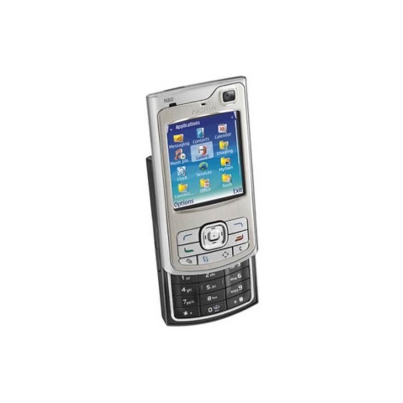 Korpusas Nokia N80 juodas/sidabrinis copy