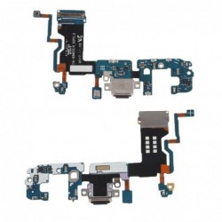 Lankscioji jungtis Samsung G965F S9+ su ikrovimo kontaktu, mikrofonu ORG