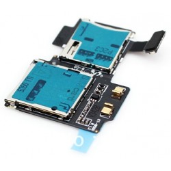 Lankscioji jungtis Samsung i9500/i9505 S4 SIM ir microSD kortelei ORG