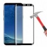 LCD apsauginis stikliukas "5D Full Glue" Samsung A207 A20s lenktas juodas be ipakavimo