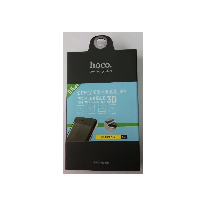 LCD apsauginis stikliukas "Hoco SP9 3D" Apple iPhone 6/6S juodas