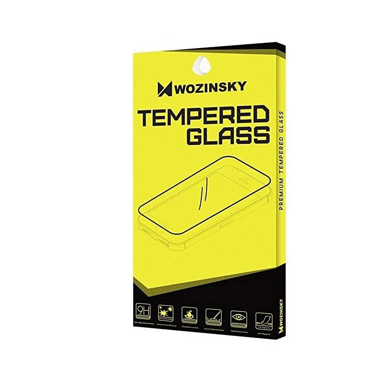 LCD apsauginis stikliukas "Wozinsky 5D Full Glue" Apple iPhone 7/8/SE2 pritaikytas deklui baltas
