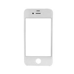 LCD stikliukas Apple iPhone 4S baltas