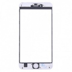 LCD stikliukas Apple iPhone 6 Plus su remeliu baltas ORG (v2)