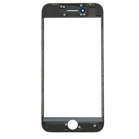 LCD stikliukas Apple iPhone 8/SE2 su remeliu juodas ORG