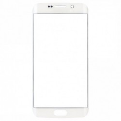 LCD stikliukas Samsung G925F S6 Edge baltas ORG