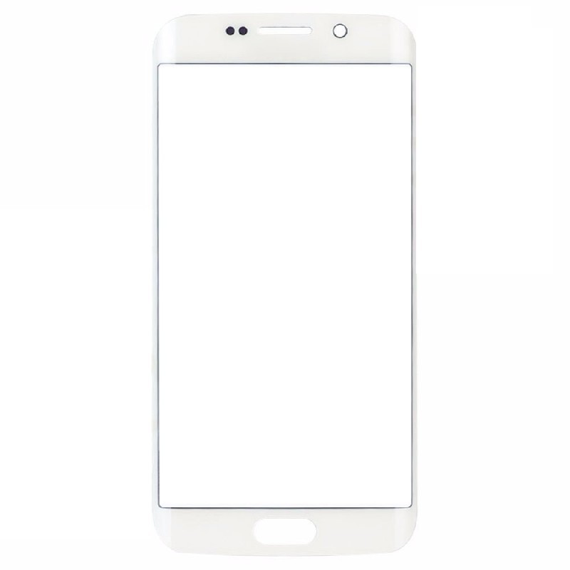 LCD stikliukas Samsung G925F S6 Edge baltas ORG