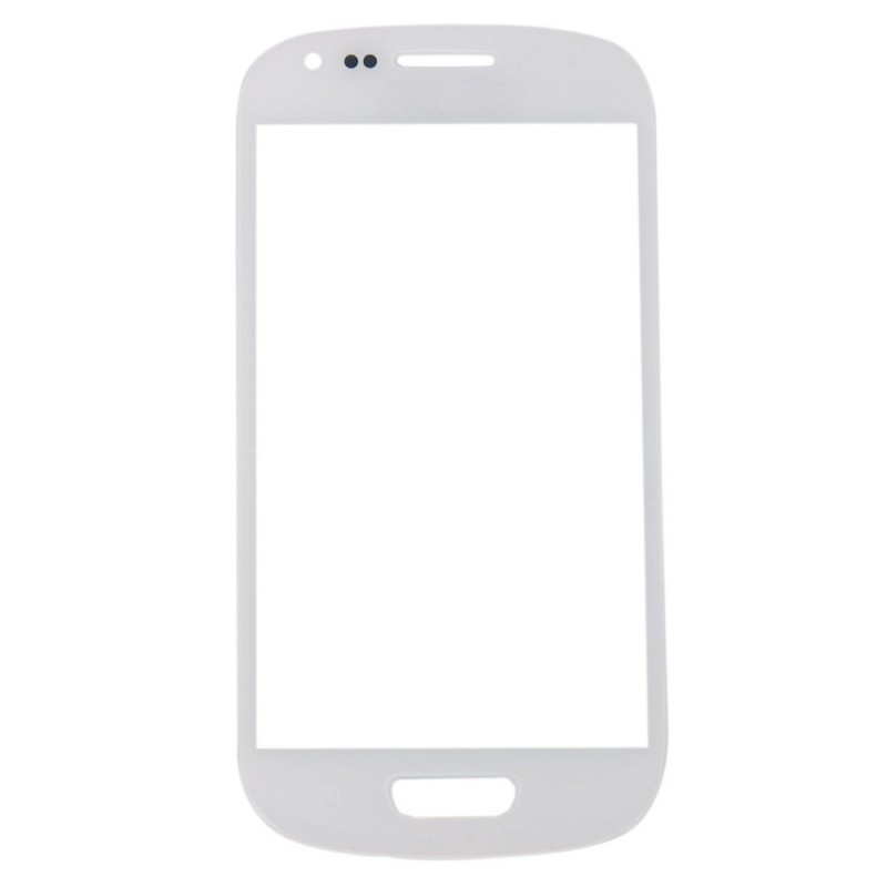 LCD stikliukas Samsung i8190 S3 mini baltas