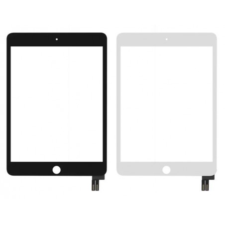 Lietimui jautrus stikliukas iPad mini 2019 (mini 5/A2133/A2124/A2125/A2126) baltas HQ