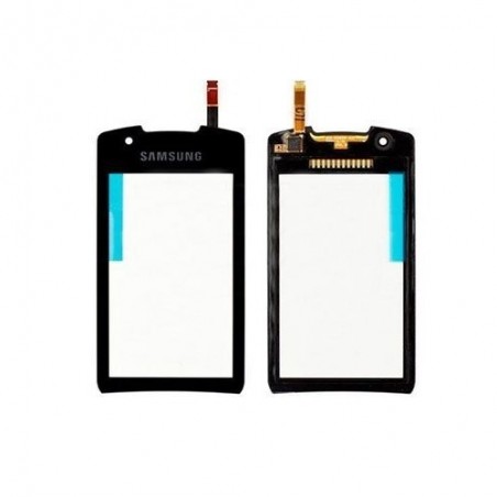 Lietimui jautrus stikliukas Samsung S5620 juodas