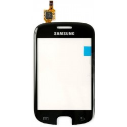 Lietimui jautrus stikliukas Samsung S5670 Fit juodas HQ