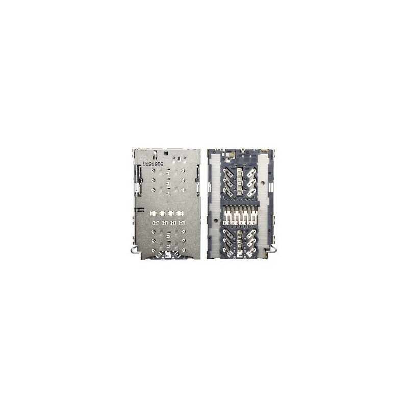 SIM ir MicroSD (arba DUAL SIM) korteles kontaktas Samsung A320F/A520F/G930F/G935F/N930F/G950F/G955F/