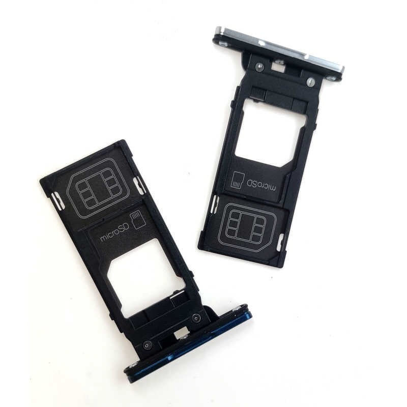 SIM korteles laikiklis Sony H8314 Xperia XZ2 Compact juodas ORG