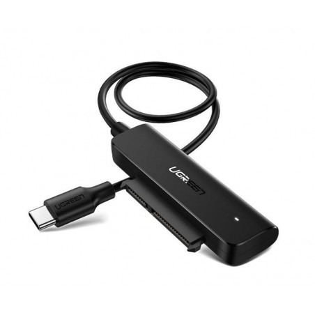 Ugreen adapteris is SATA III 3.0 i USB Type-C 3.0 juodos spalvos