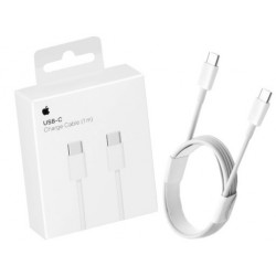 USB kabelis Apple "USB-C (Type-C) to USB-C (Type-C)" (1M) (A1997) iPhone/iPad/iPod/Macbook/iMac/AirP